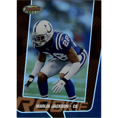 2005 Bowman's Best Bronze #73 Marlin Jackson