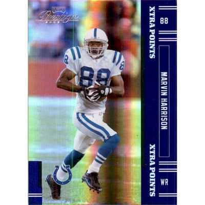 2005 Playoff Prestige Xtra Points Purple #57 Marvin Harrison