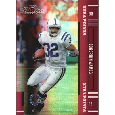 2005 Playoff Prestige Xtra Points Red #56 Edgerrin James