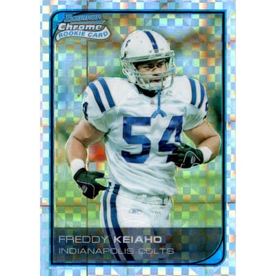 2006 Bowman Chrome Xfractors #40 Freddie Keiaho