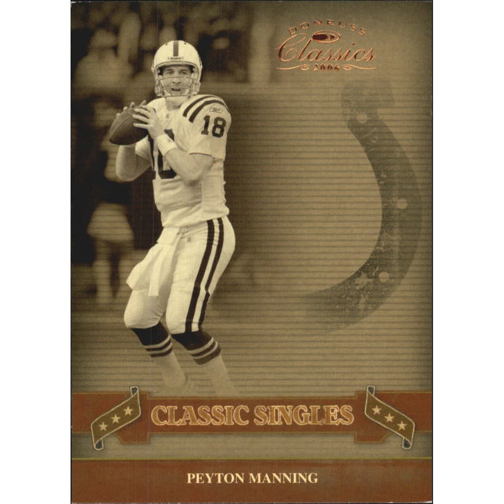 2006 Donruss Classics Classic Singles Bronze #13 Peyton Manning