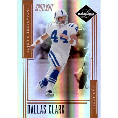 2006 Leaf Limited Bronze Spotlight #37 Dallas Clark
