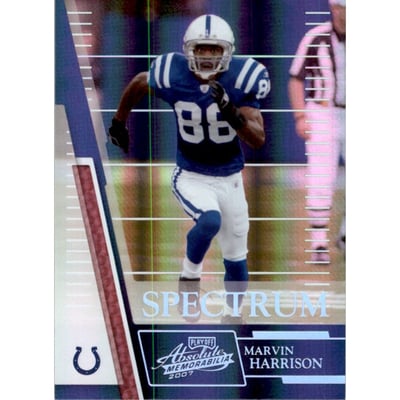 2007 Absolute Memorabilia Spectrum Silver #122 Marvin Harrison