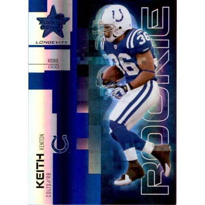 2007 Leaf Rookies and Stars Longevity Sapphire #185 Kenton Keith