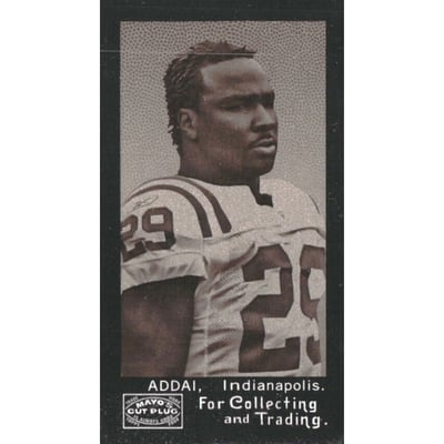 2008 Topps Mayo Mini Harvard Red Backs #228 Joseph Addai