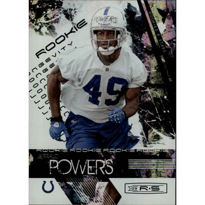 2009 Donruss Rookies and Stars Longevity Parallel Silver Holofoil #162 Jerraud Powers