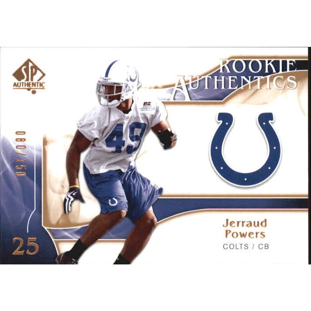 2009 SP Authentic Bronze #248 Jerraud Powers