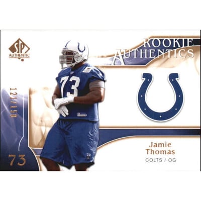 2009 SP Authentic Bronze #250 Jaimie Thomas