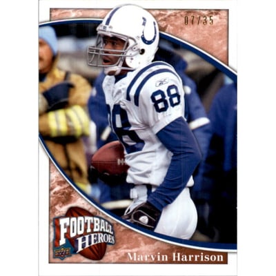 2009 Upper Deck Heroes Orange #78 Marvin Harrison