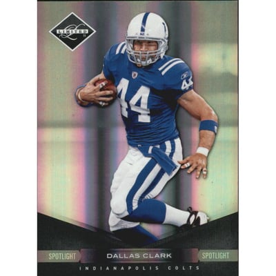 2011 Limited Silver Spotlight #41 Dallas Clark