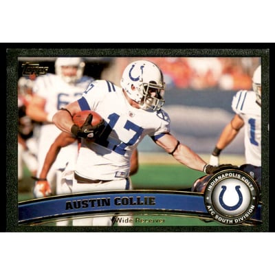 2011 Topps Black #22 Austin Collie