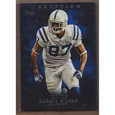 2011 Topps Inception Blue #22 Reggie Wayne