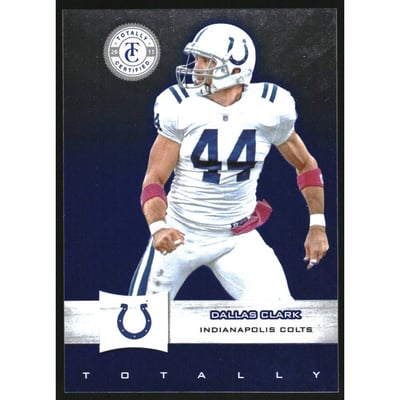 2011 Totally Certified Blue #36 Dallas Clark