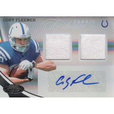 2012 Certified #331 Coby Fleener JSY AU/499 RC