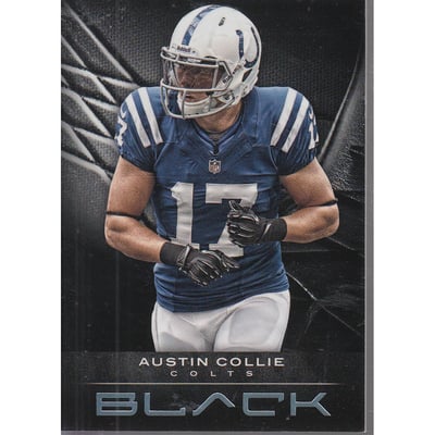 2012 Panini Black Platinum #20 Austin Collie