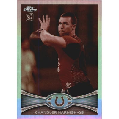 2012 Topps Chrome Sepia Refractors #56 Chandler Harnish