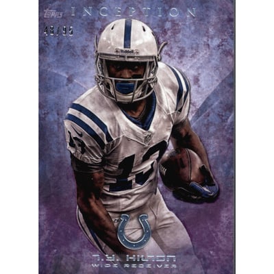 2013 Topps Inception Purple #57 T.Y. Hilton