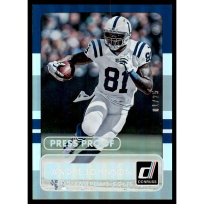 2015 Donruss Press Proofs Silver #107 Andre Johnson