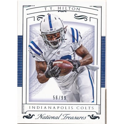 2015 Panini National Treasures #3 T.Y. Hilton