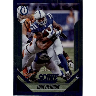2015 Score Artist's Proof #314 Dan Herron