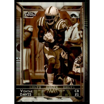2015 Topps Chrome Sepia Refractors #66 Vontae Davis