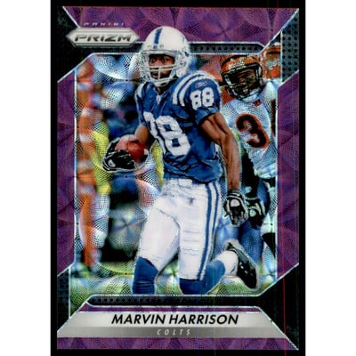 2016 Panini Prizm Prizms Purple Scope #195 Marvin Harrison