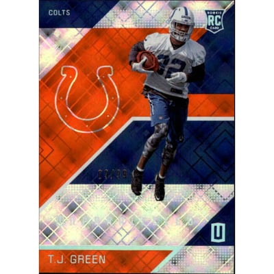 2016 Panini Unparalleled Orange #193 T.J. Green/99