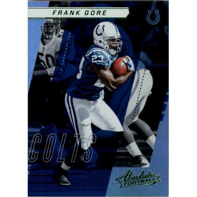2017 Absolute Spectrum Green #100 Frank Gore