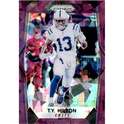 2017 Panini Prizm Prizms Purple Crystals #169 T.Y. Hilton