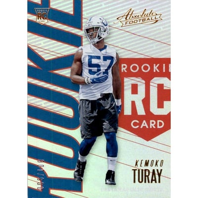 2018 Absolute Spectrum Red #128 Kemoko Turay