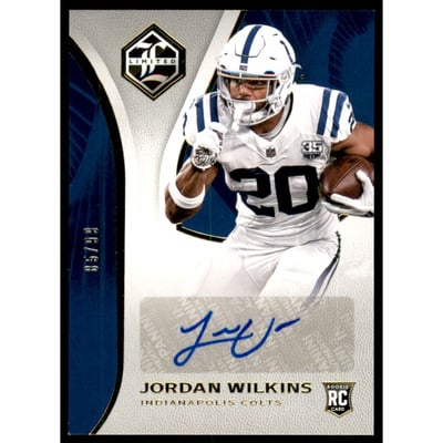2018 Limited #186 Jordan Wilkins AU/99 RC