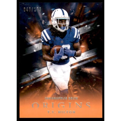 2018 Panini Origins Orange #58 T.Y. Hilton