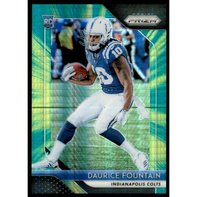 2018 Panini Prizm Prizms Hyper #237 Daurice Fountain