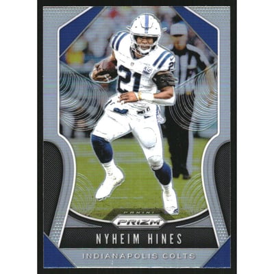 2019 Panini Prizm Prizms #147 Nyheim Hines