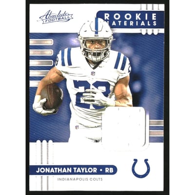 2020 Absolute Absolute Rookie Materials #17 Jonathan Taylor