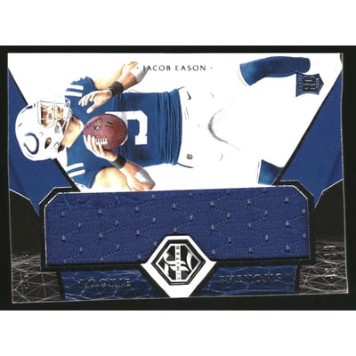 2020 Limited Rookie Phenoms Jerseys Silver Spotlight #13 Jacob Eason