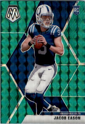 2020 Panini Mosaic Mosaic Green #236 Jacob Eason