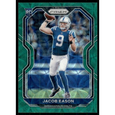 2020 Panini Prizm Prizms Green Scope #331 Jacob Eason