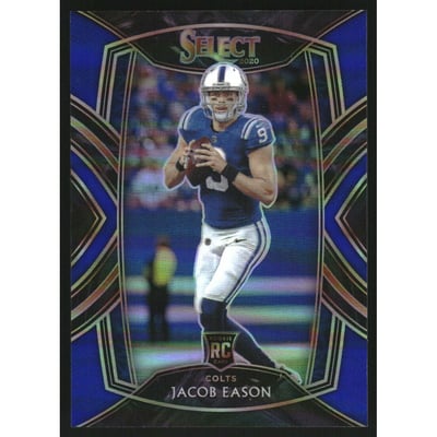 2020 Select Prizm Blue #248 Jacob Eason