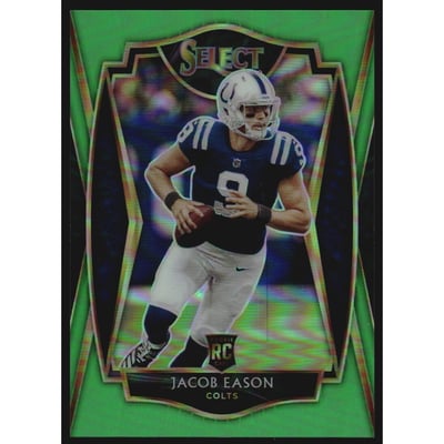 2020 Select Prizm Neon Green #148 Jacob Eason