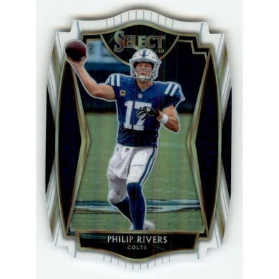 2020 Select Prizm White Die Cut #129 Philip Rivers