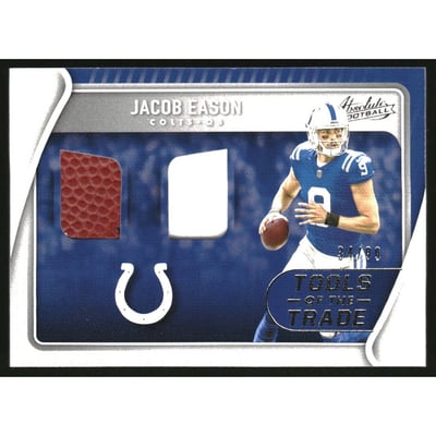2021 Absolute Tools of the Trade Dual Materials #46 Jacob Eason