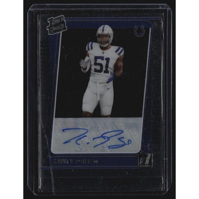 2021 Clearly Donruss Clearly Rated Rookie Autographs #96 Kwity Paye