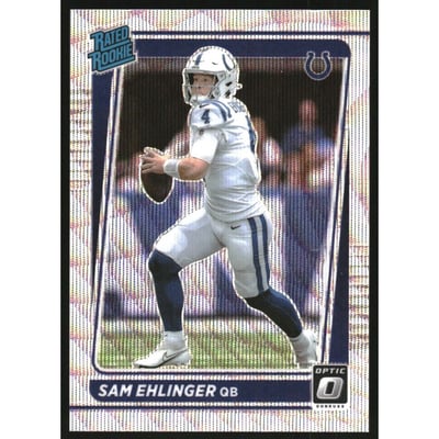 2021 Donruss Optic Wave #246 Sam Ehlinger RR