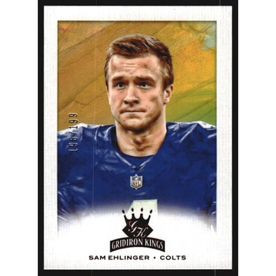 2021 Panini Chronicles Gridiron Kings Red #10 Sam Ehlinger