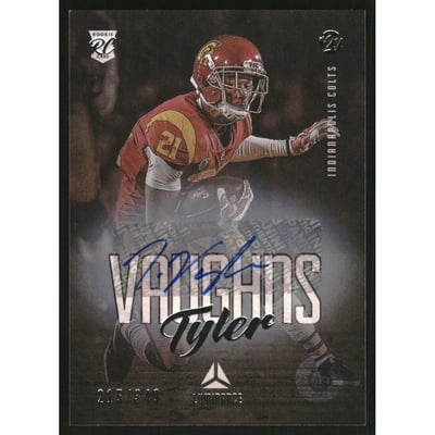 2021 Panini Luminance Autographs #122 Tyler Vaughns/349