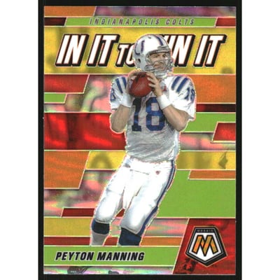 2021 Panini Mosaic In It to Win It Silver #5 Peyton Manning