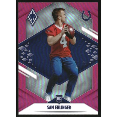 2021 Panini Phoenix Pink #200 Sam Ehlinger