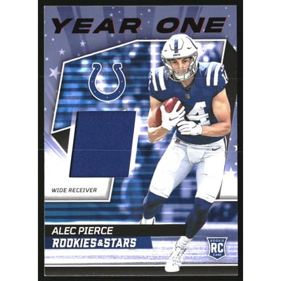 2022 Rookies and Stars Year One Jerseys #29 Alec Pierce