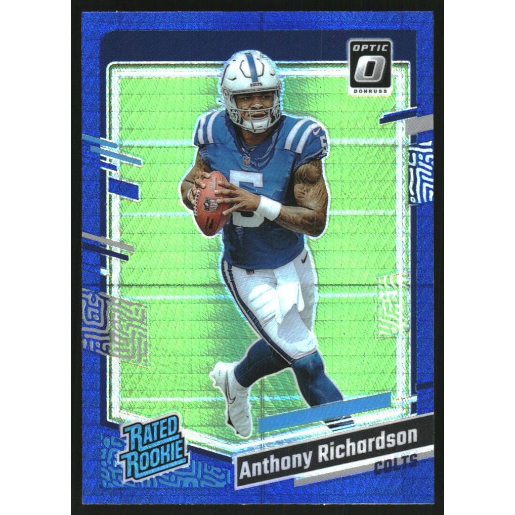 2023 Donruss Optic Blue Hyper #247 Anthony Richardson RR